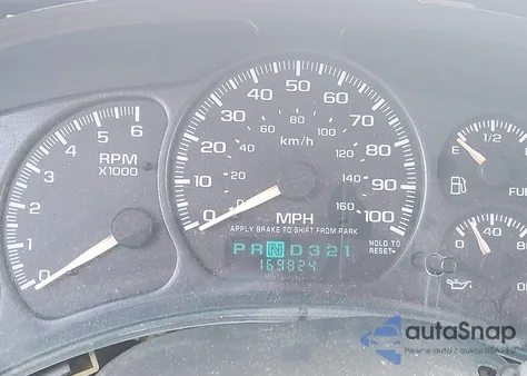 2001 Chevrolet Tahoe Ls z USA, uszkodzony, nr VIN 1GNEC13T51R183859